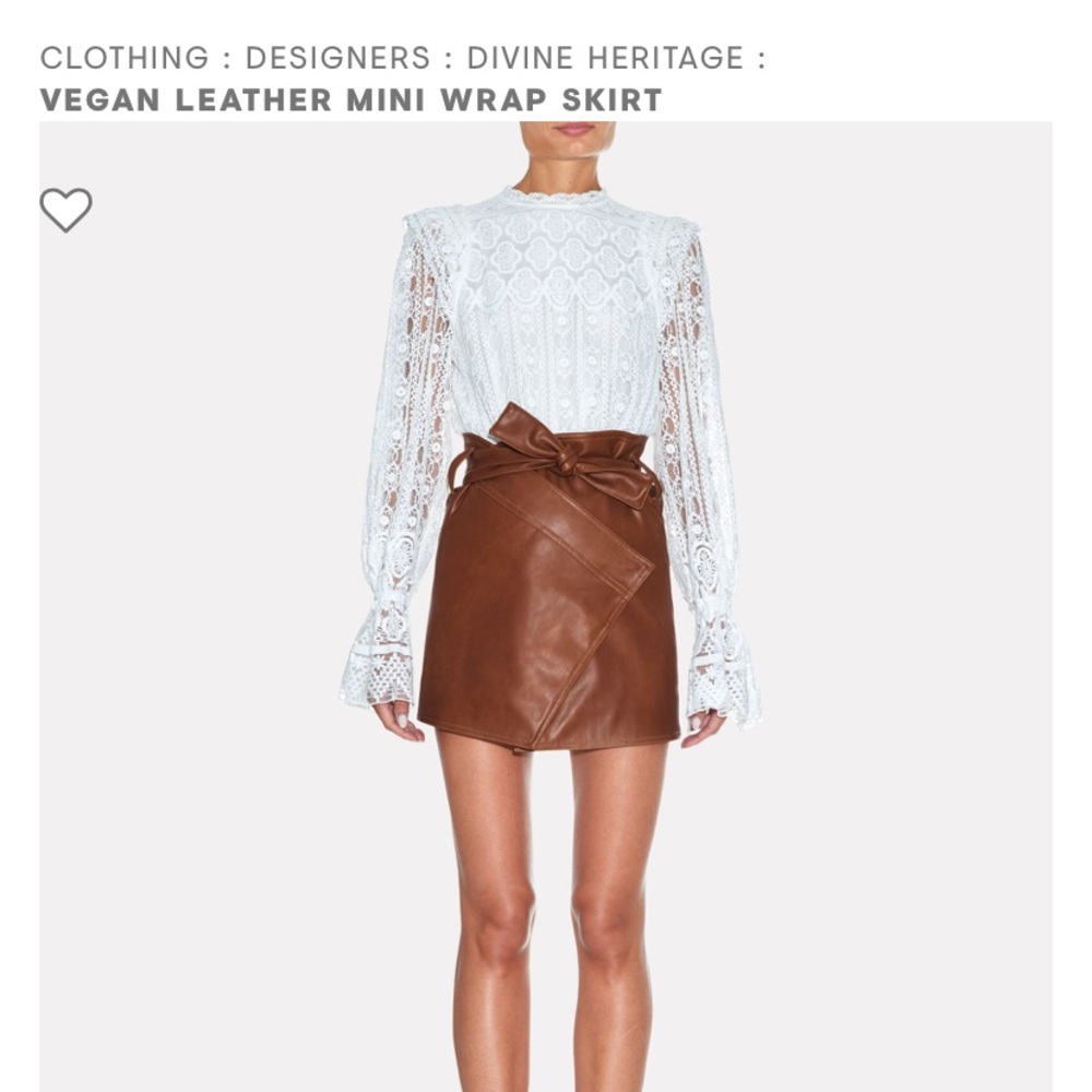 Brand new Divine heritage vegan wrap skirt
